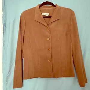 Tan button-up shirt/jacket